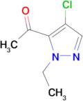 1-(4-chloro-1-ethyl-1H-pyrazol-5-yl)ethanone