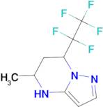 5-methyl-7-(pentafluoroethyl)-4,5,6,7-tetrahydropyrazolo[1,5-a]pyrimidine