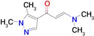 (2Z)-3-(dimethylamino)-1-(1,5-dimethyl-1H-pyrazol-4-yl)prop-2-en-1-one