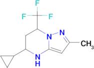 5-cyclopropyl-2-methyl-7-(trifluoromethyl)-4,5,6,7-tetrahydropyrazolo[1,5-a]pyrimidine