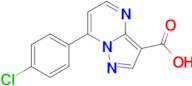 7-(4-chlorophenyl)pyrazolo[1,5-a]pyrimidine-3-carboxylic acid