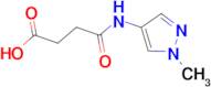 4-[(1-methyl-1H-pyrazol-4-yl)amino]-4-oxobutanoic acid