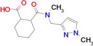 2-({methyl[(1-methyl-1H-pyrazol-3-yl)methyl]amino}carbonyl)cyclohexanecarboxylic acid