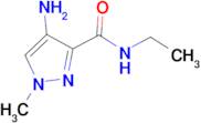 4-amino-N-ethyl-1-methyl-1H-pyrazole-3-carboxamide