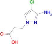 3-(3-amino-4-chloro-1H-pyrazol-1-yl)propanoic acid