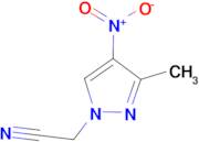 (3-methyl-4-nitro-1H-pyrazol-1-yl)acetonitrile