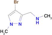 N-[(4-bromo-1-methyl-1H-pyrazol-3-yl)methyl]-N-methylamine