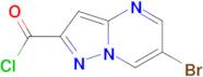 6-bromopyrazolo[1,5-a]pyrimidine-2-carbonyl chloride