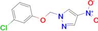 1-[(3-chlorophenoxy)methyl]-4-nitro-1H-pyrazole