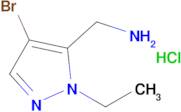 (4-bromo-1-ethyl-1H-pyrazol-5-yl)methylamine
