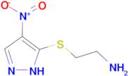 2-[(4-nitro-1H-pyrazol-5-yl)thio]ethanamine