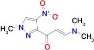(E)-3-(Dimethylamino)-1-(1-methyl-4-nitro-1h-pyrazol-3-yl)prop-2-en-1-one
