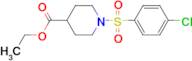 ethyl 1-[(4-chlorophenyl)sulfonyl]piperidine-4-carboxylate