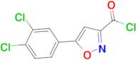 5-(3,4-dichlorophenyl)isoxazole-3-carbonyl chloride