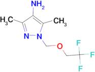 3,5-dimethyl-1-[(2,2,2-trifluoroethoxy)methyl]-1H-pyrazol-4-amine