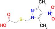 {[(3,5-dimethyl-4-nitro-1H-pyrazol-1-yl)methyl]thio}acetic acid