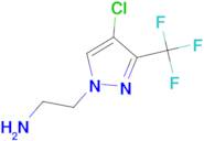 2-[4-chloro-3-(trifluoromethyl)-1H-pyrazol-1-yl]ethanamine
