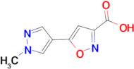 5-(1-methyl-1H-pyrazol-4-yl)isoxazole-3-carboxylic acid