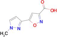 5-(1-methyl-1H-pyrazol-3-yl)isoxazole-3-carboxylic acid