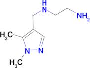 N-[(1,5-dimethyl-1H-pyrazol-4-yl)methyl]ethane-1,2-diamine