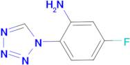 5-fluoro-2-(1H-tetraazol-1-yl)aniline
