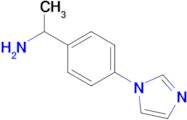 1-[4-(1H-imidazol-1-yl)phenyl]ethanamine