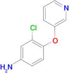 3-chloro-4-(pyridin-3-yloxy)aniline