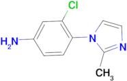 3-chloro-4-(2-methyl-1H-imidazol-1-yl)aniline