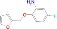 5-fluoro-2-(2-furylmethoxy)aniline