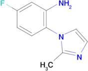 5-fluoro-2-(2-methyl-1H-imidazol-1-yl)aniline