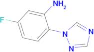 5-fluoro-2-(1H-1,2,4-triazol-1-yl)aniline