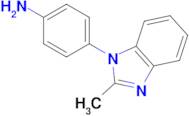 4-(2-methyl-1H-benzimidazol-1-yl)aniline