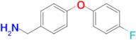 1-[4-(4-fluorophenoxy)phenyl]methanamine