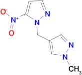 1-methyl-4-[(5-nitro-1H-pyrazol-1-yl)methyl]-1H-pyrazole
