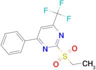 2-(ethylsulfonyl)-4-phenyl-6-(trifluoromethyl)pyrimidine