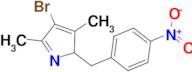 4-bromo-3,5-dimethyl-2-(4-nitrobenzyl)-2H-pyrrole