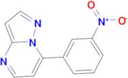 7-(3-nitrophenyl)pyrazolo[1,5-a]pyrimidine