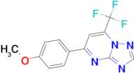 5-(4-methoxyphenyl)-7-(trifluoromethyl)[1,2,4]triazolo[1,5-a]pyrimidine