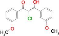 2-chloro-1,3-bis(3-methoxyphenyl)propane-1,3-dione