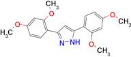 3,5-bis(2,4-dimethoxyphenyl)-1H-pyrazole