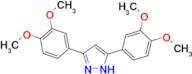 3,5-bis(3,4-dimethoxyphenyl)-1H-pyrazole