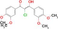 2-chloro-1,3-bis(3,4-dimethoxyphenyl)propane-1,3-dione