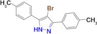 4-bromo-3,5-bis(4-methylphenyl)-1H-pyrazole