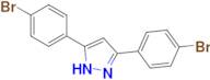 3,5-bis(4-bromophenyl)-1H-pyrazole