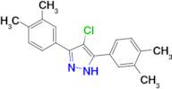 4-chloro-3,5-bis(3,4-dimethylphenyl)-1H-pyrazole