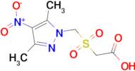 {[(3,5-dimethyl-4-nitro-1H-pyrazol-1-yl)methyl]sulfonyl}acetic acid