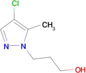 3-(4-chloro-5-methyl-1H-pyrazol-1-yl)propan-1-ol