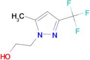 2-[5-methyl-3-(trifluoromethyl)-1H-pyrazol-1-yl]ethanol