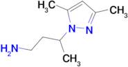 3-(3,5-dimethyl-1H-pyrazol-1-yl)butan-1-amine