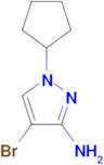 4-bromo-1-cyclopentyl-1H-pyrazol-3-amine